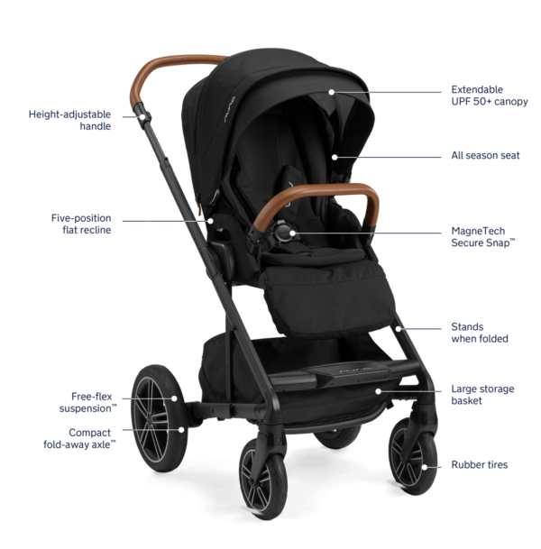 Travel system stroller